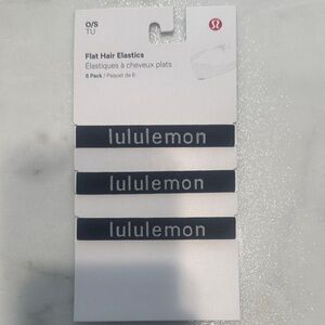Lululemon Gray Hair Elastics Set